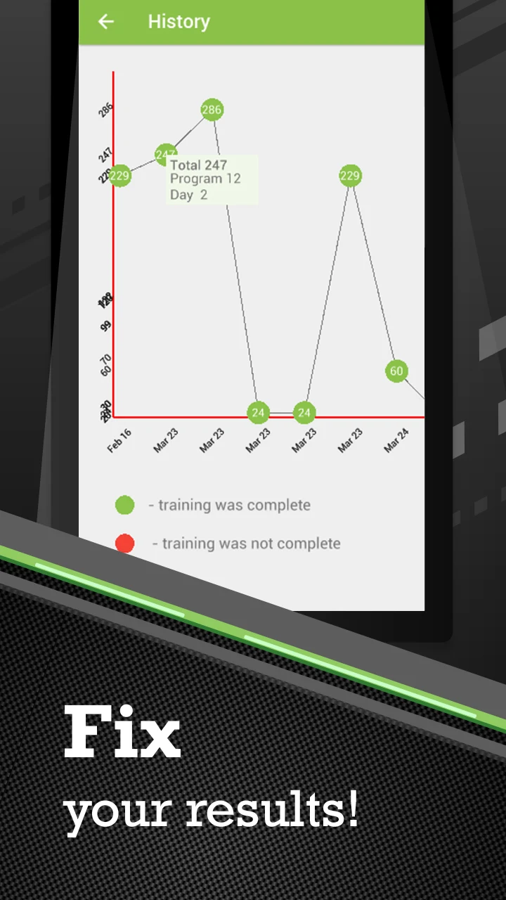 100 Pushups workout BeStronger screenshot
