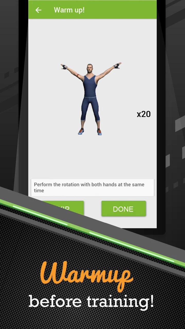 100 Pushups workout BeStronger screenshot